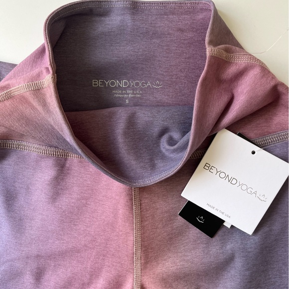 Beyond Yoga Softmark Caught In The Midi High Waist Leggings Chai Jewel NWT - Picture 7 of 8